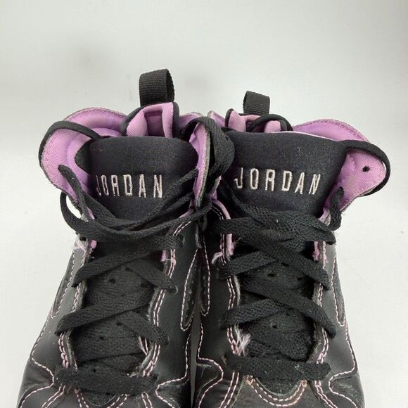 Nike Air Jordan 7 Retro Barely Shoes Size 12c Black Grape DV2257-055 - Picture 4 of 11